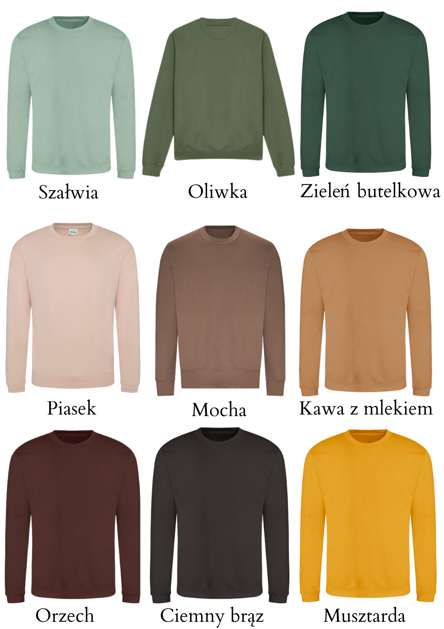 bluza bez kaptura z haftem dog mom (280g) bluza bez kaptura z haftem dog mom (280g)