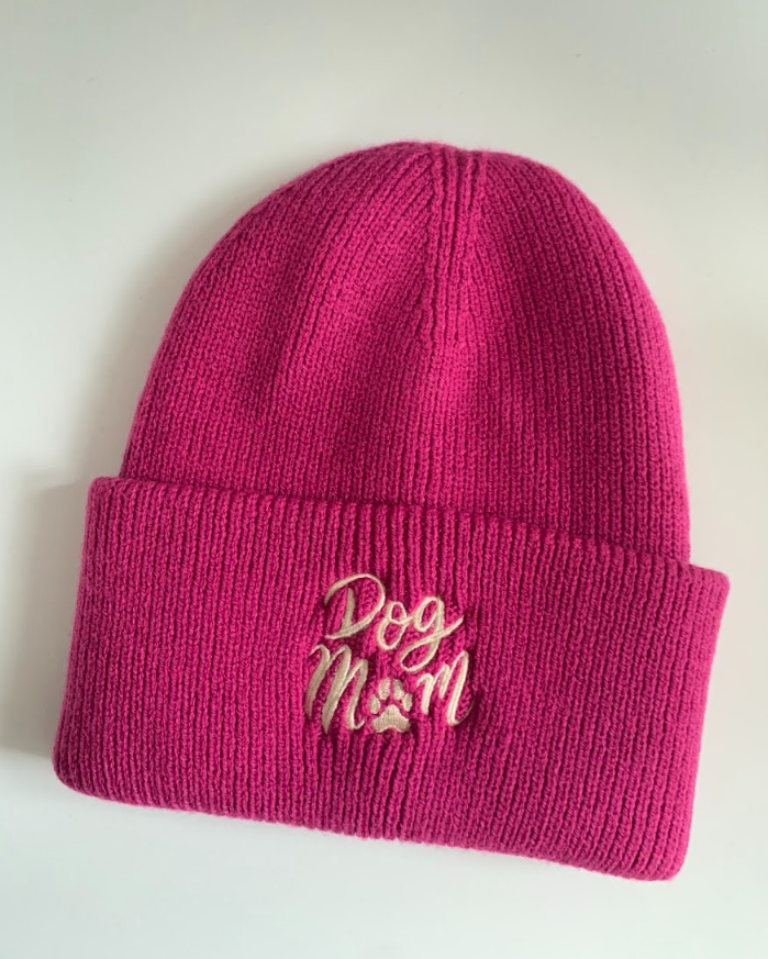 czapka zimowa dog mom czapka zimowa dog mom